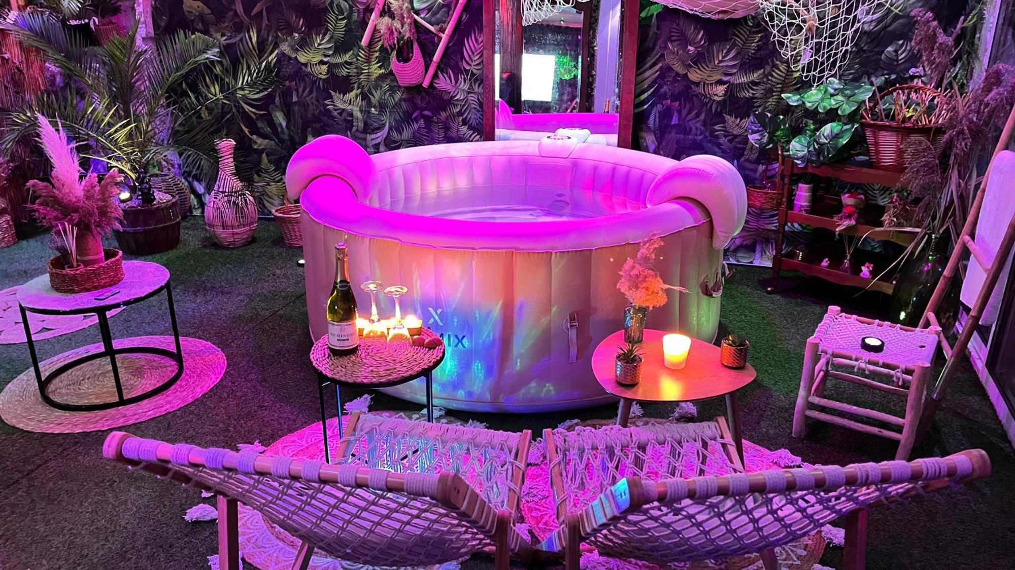 Un Mirage Tropical En Bord De Loire, Love Et Detente Saint-Clément-des-Levées Esterno foto